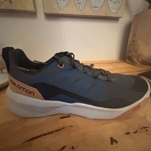 Salomon Dark Blue and Black Athletic Shoes